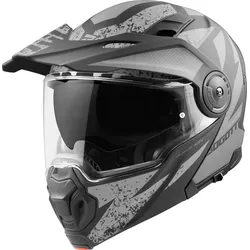 Bogotto FG-102 Safari Fiberglas Enduro Klapphelm Helm