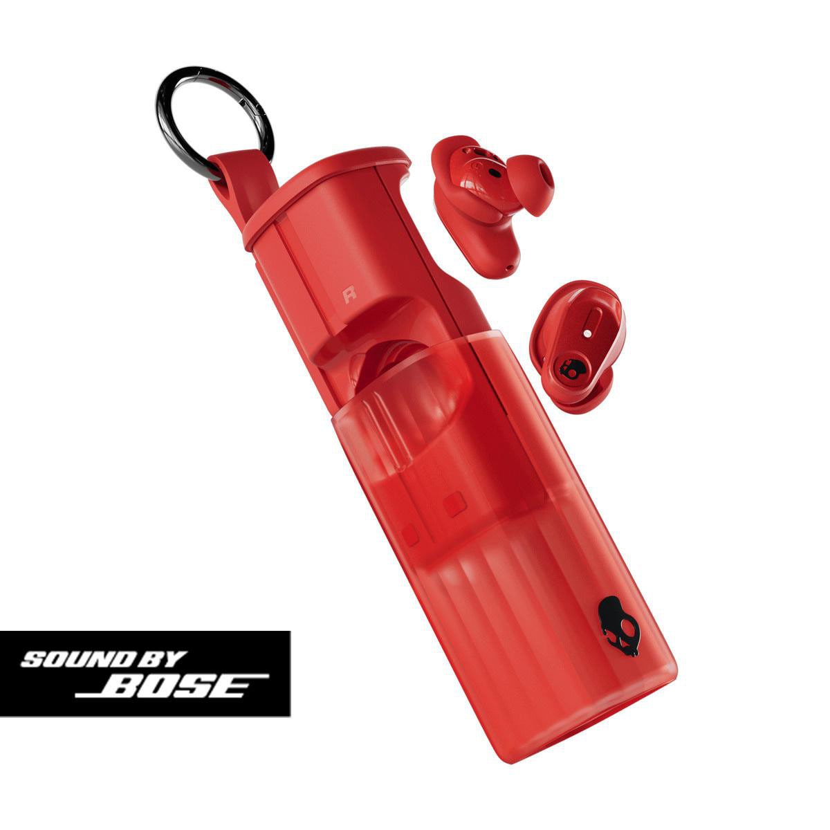Skullcandy Method 360 ANC True Wireless drahtlose Kopfhörer, rot Bluetooth In-Ear, Sound By Bose S2MTW-T995