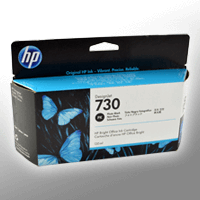 HP Tinte P2V67A 730 foto schwarz
