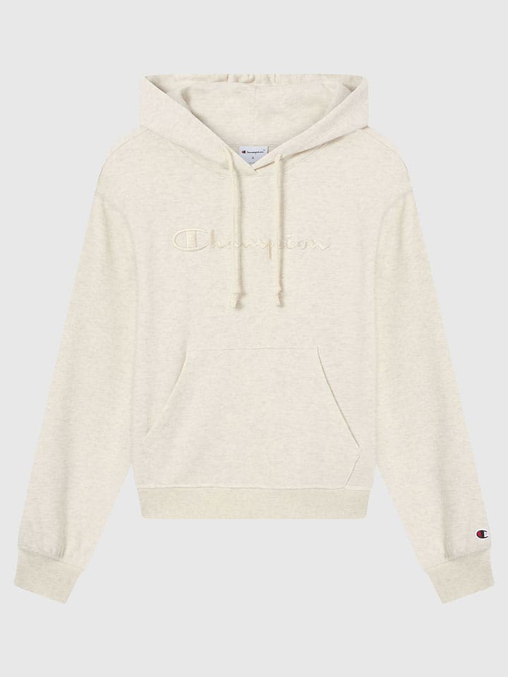 Champion Hoodie in Creme - XL