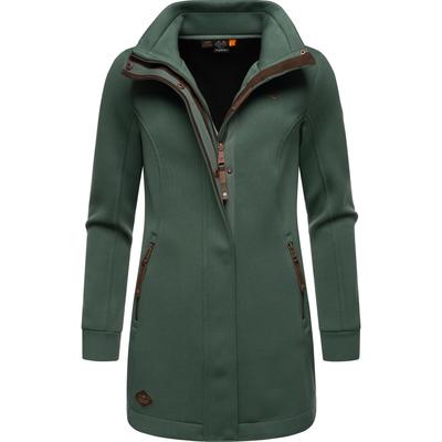 Sweatjacke RAGWEAR "Letrice Bonded", Damen, Gr. S (36), grün, Sweatware, Obermaterial: 100% Polyester. Innenfutter: 100% Polyester, tailliert Po-bedeckend, hoch geschlossener Ausschnitt, Ärmel ohne Ärmelschlitz normaler Saum, Sweatjacken Sweatjacke,...