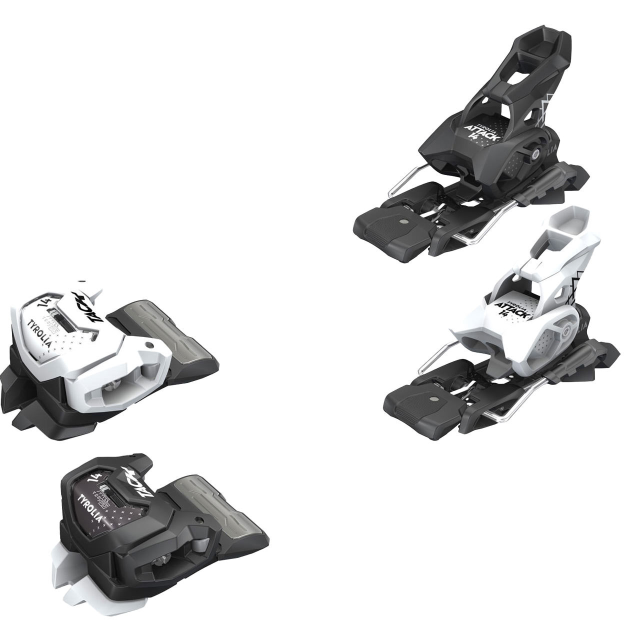 Tyrolia Attack 14 GW black/white Edition