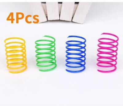 Uplift Treasures Interactive Cat Feather Toy Replacement Refill Set With Bell wj 23 4pc 60 Pcs