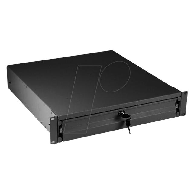 EFB Elektronik 48,30cm (19") 3HE Tastatur-/Dokumentenschublade, abschliessbar, RAL9005 Hersteller: (691646NTS.3)