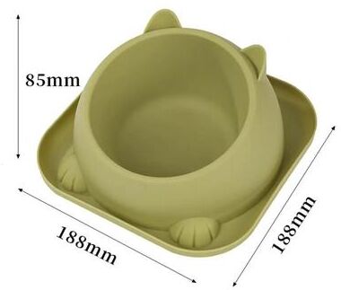 Uplifted Finds Aero Stability Anti Spill Dining Module green 1 Pc