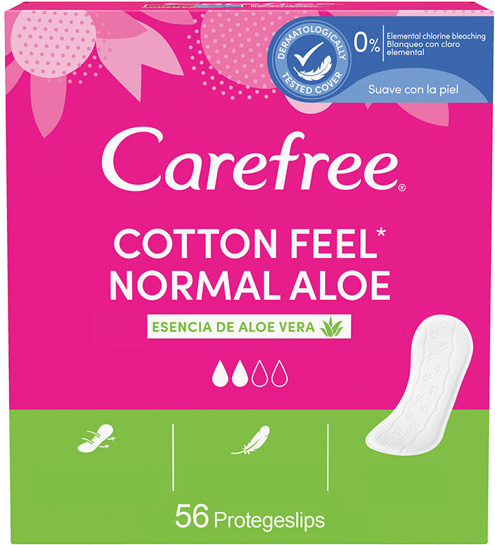 Carefree Cotton protecteur d’aloès