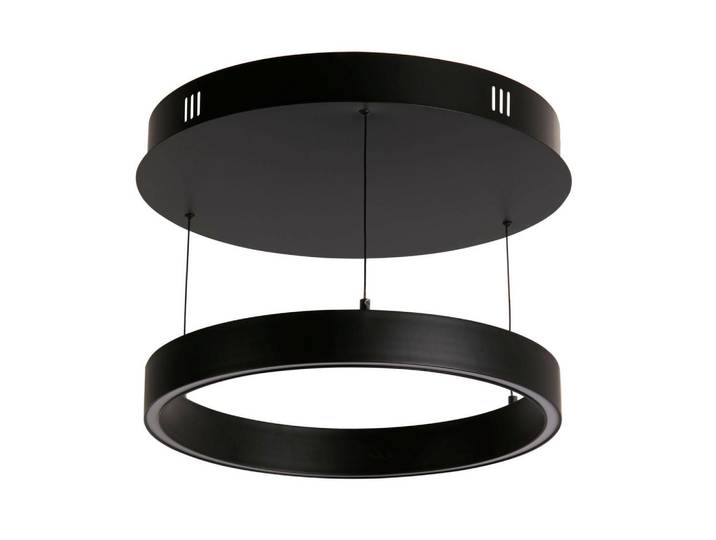 Led-Hängeleuchte Searchlight Layla Pendant, Schwarz, Metall, rund, 12.5 cm, höhenverstellbar, Lampen & Leuchten, Innenbeleuchtung, Hängeleuchten, Pendelleuchten