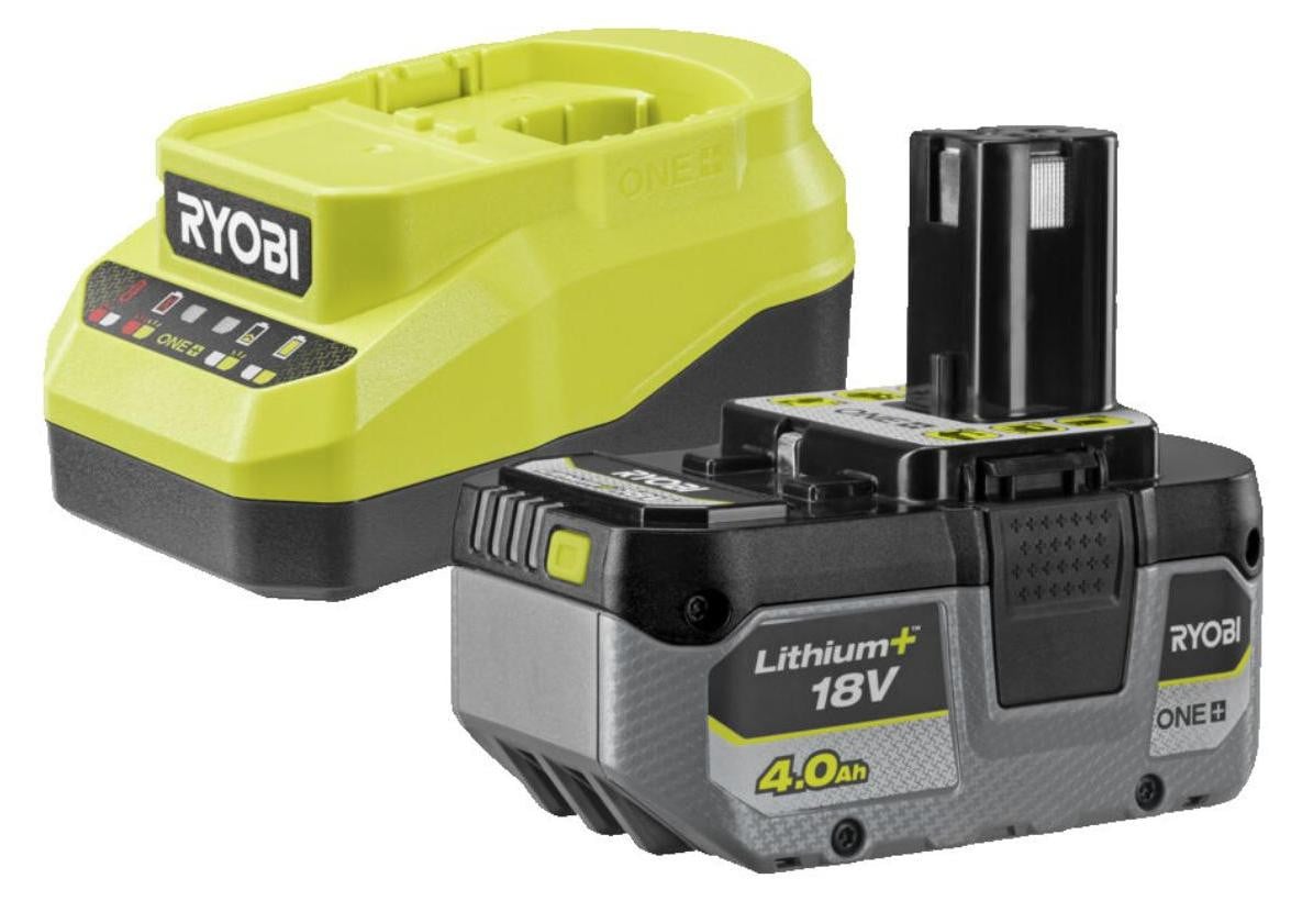 Ryobi Accu 4Ah met Oplader RC18120A-140X