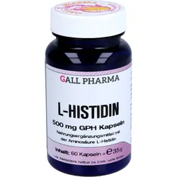 L-Histidin 500 mg Gph Kapseln 60 ST