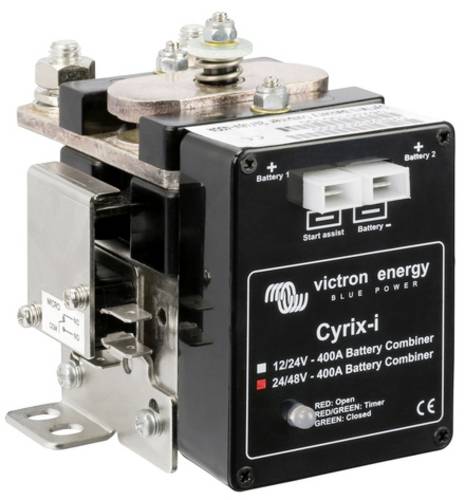 Victron Energy Cyrix-i 24/48V 400A Relais Nennspannung: 24 V, 48V Schaltstrom (max.): 400A 1St.