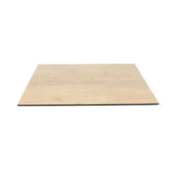 Bistromania Tischplatte Compact AVALON PINE - HPL - Quadratisch - Dekor Holz 60x60 cm