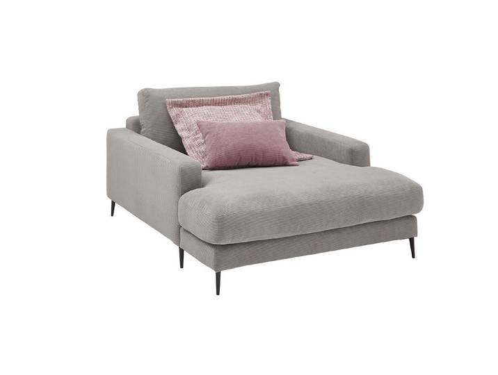KAWOLA Relaxsessel CARA, Longseat Feincord verschiedene Farben