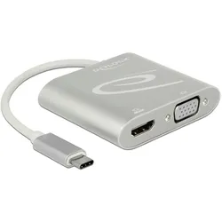Delock USB Type-C™ Splitter (DP Alt Mode) > 1 x HDMI + 1 x VGA out