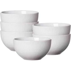 SCHALEN Banda Weiß ø 14 cm 6er Set