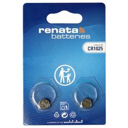 Renata Knopfzellenbox CR1025 3 V 2 St. 30 mAh Li-MnO2 704574
