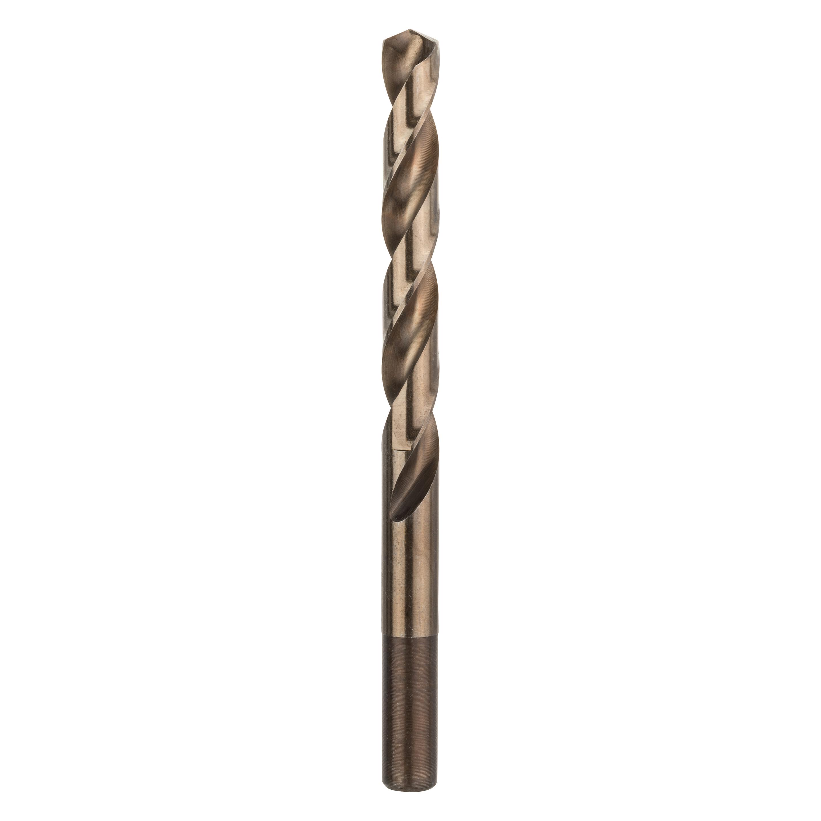 Bosch Professional Zubehör PRO Stainless Steel HSS-Co CYL Spiralbohrer, verkürzter Schaft, 10.2mm (2608577614)