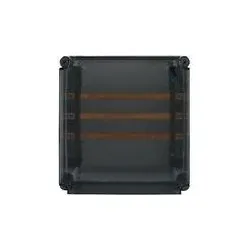 Eaton 194567 Sammelschienengehäuse mit transparentem Deckel, 3-polig, 630 A CI44-S60-630/3
