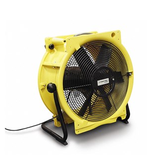 TROTEC Hochleistungsventilator TTV 4500, Spritzwassergeschützt IP55, für Bautrocknung, verkürzt Austrocknungszeit, Staubklasse M