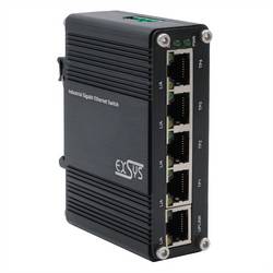 EXSYS EX-62020 5-Port Industrie Ethernet Switch