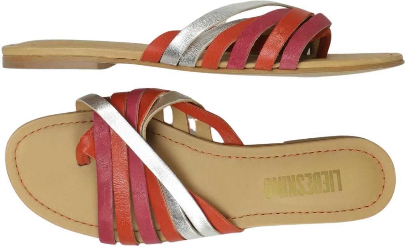 Liebeskind Berlin Damen Sandalen, Mehrfarbig, Gr. EU 39, kein / Etikett - Second Hand