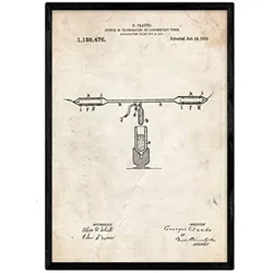 POSTER Leuchtstoffröhren Patent A3 Rahmenlos