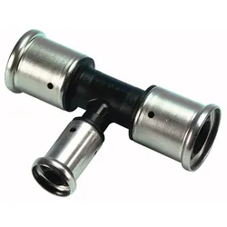 Henco T-Stück reduziert PVDF 32x26x32