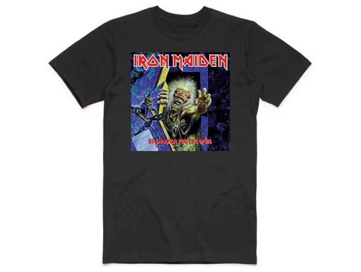 T-Shirt # L Unisex Black # No Prayer For The Dying