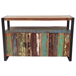 Kommode Retro 140x90x45 aus recyceltem Mangoholz