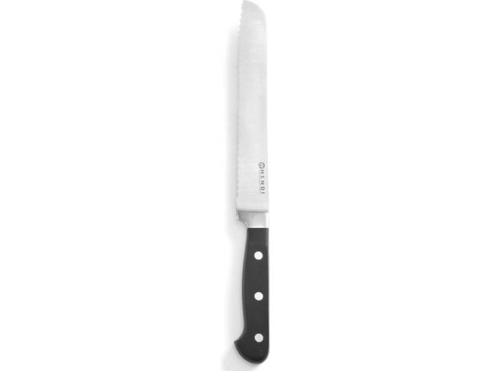 HENDI Broodmes – Scherp gekarteld lemmet – Ergonomisch zwart handvat – 335 mm