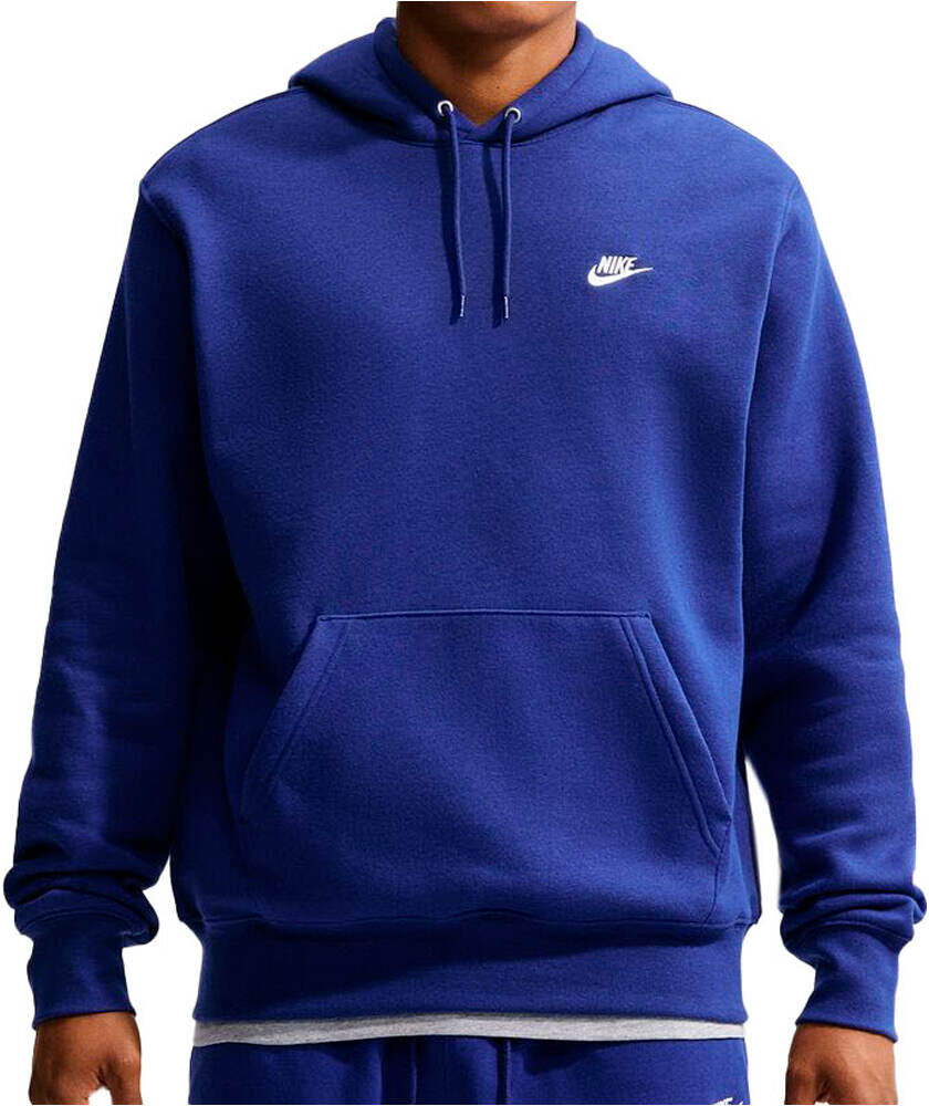 Nike club sudadera hombre Azul (L)