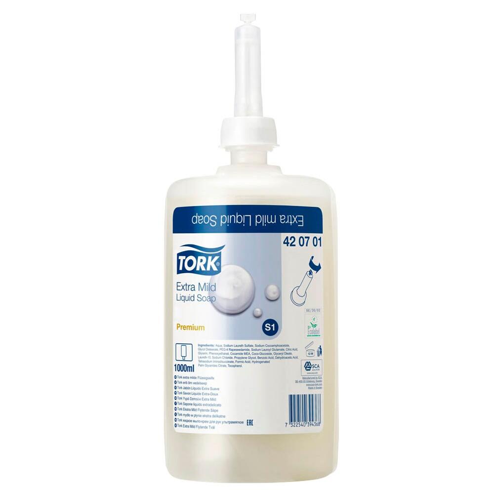 TORK Premium Extra Mild Flüssigseife 1,0 l 420701