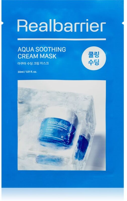 Real Barrier Aqua Soothing Cream Mask moisturising face sheet mask 30 ml