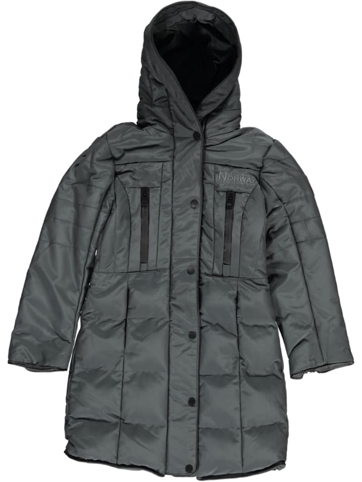 Geographical Norway Wintermantel "Diaz" in Grau - 140