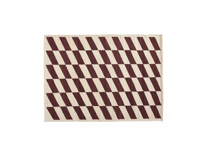 HAY Tapis Shift Kelim 140x200 cm Burgundy