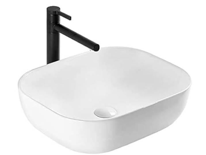 Rea U6521, Wastafel op aanrecht BELINDA, White