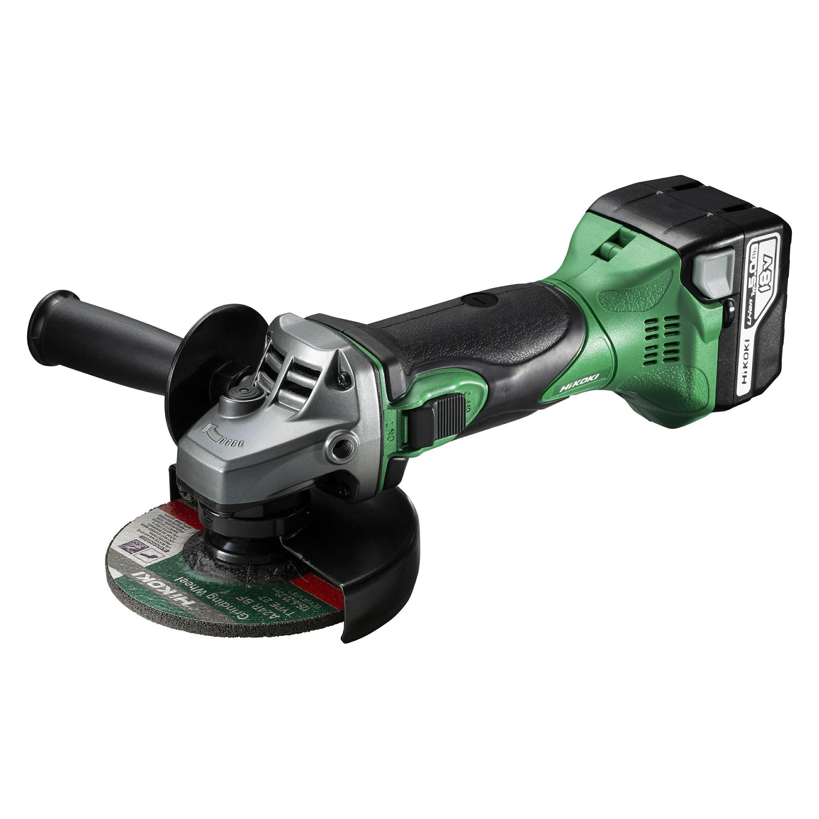 Hikoki Akku Winkelschleifer G18DSL 5,0 Ah HSC II (125 mm) (G18DSL2WUZ)