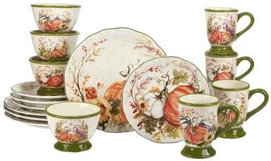 Certified International 16 pc Dinnerware Set, Service for 4