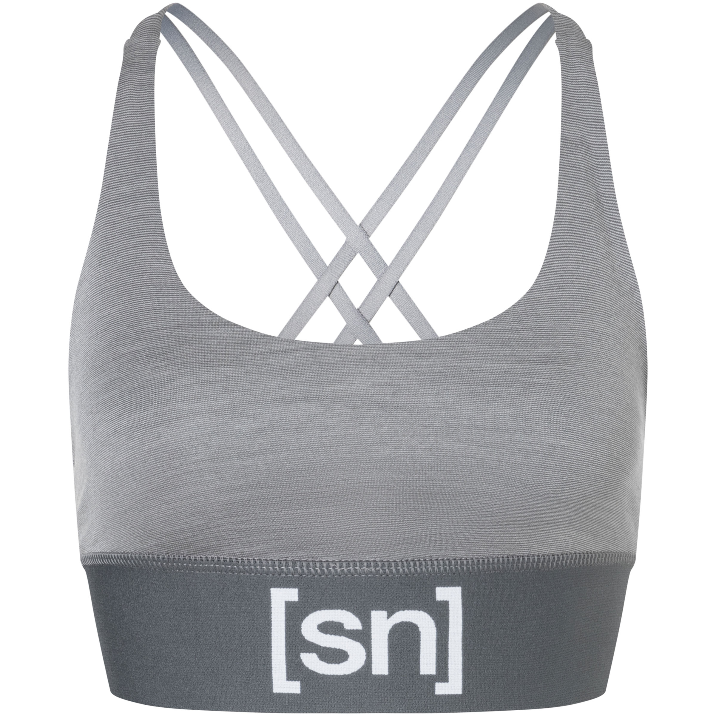 Super.Natural Super Sport BH Damen Sport-BHs grau Größe XS Hautfreundlich Merinowolle