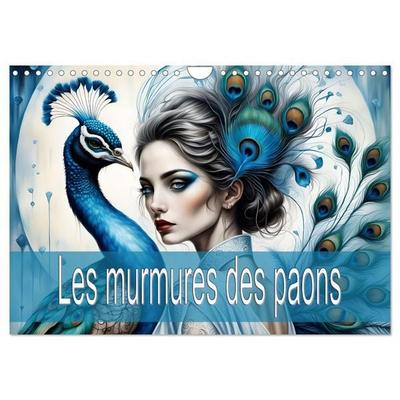 Les murmures des paons (Calendrier mural 2027 DIN A4 vertical), CALVENDO calendrier mensuel