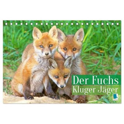 Der Fuchs: Kluger Jäger (Tischkalender 2027 DIN A5 quer), CALVENDO Monatskalender