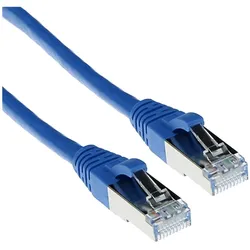 ACT Blue 30 meter LSZH SFTP CAT6A patch cable snagless with RJ45 connectors (S/FTP, CAT6a, 30 m), Netzwerkkabel