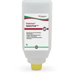 Handcreme SC Johnson STOKOLAN sensitive pure 1 L Handcreme parfümfrei, für besonders beanspruchte und sensible Haut