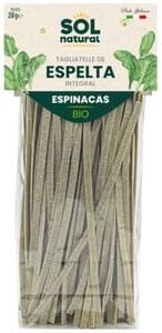 Sol Natural Tagliatelle De Espelta Integral E Espinafres Bio