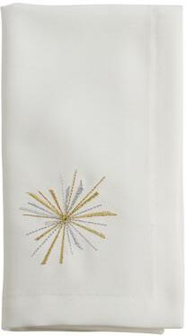 Saro Lifestyle Starburst Design Cloth Napkins (Set of 4)