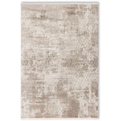 Teppich "Vision 241", beige (sand), B:80cm H:7mm L:150cm, Kunstfaser, Viskose, SCHÖNER WOHNEN-KOLLEKTION, Teppiche, Teppich, Viskoseteppich mit Glanz, Wohnzimmer