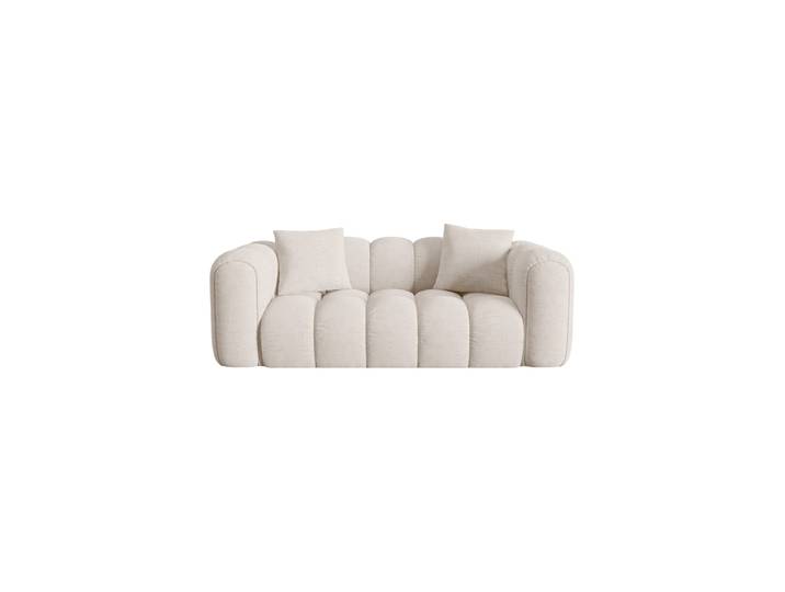 3-Sitzer Design Sofa „Elise“ Strukturstoff Beige CXL by Christian Lacroix
