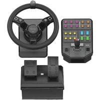 G Saitek Farm Sim Controller, Simulatoren-Set schwarz/grau, Bundle für schwere Maschinen