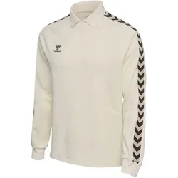 hummel hmlROOT langarm Poloshirt 5062 - cannoli cream XL