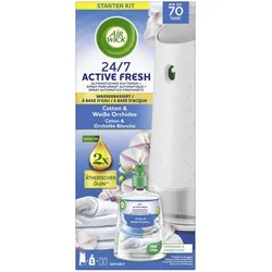 AIRWICK 24/7 ACTIVE FRESH Duftspender Cotton & Weiße Orchidee 228 ml