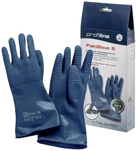 FIAP 1700 Naturlatex Fischhandschuh Größe (Handschuhe): 8 1St.